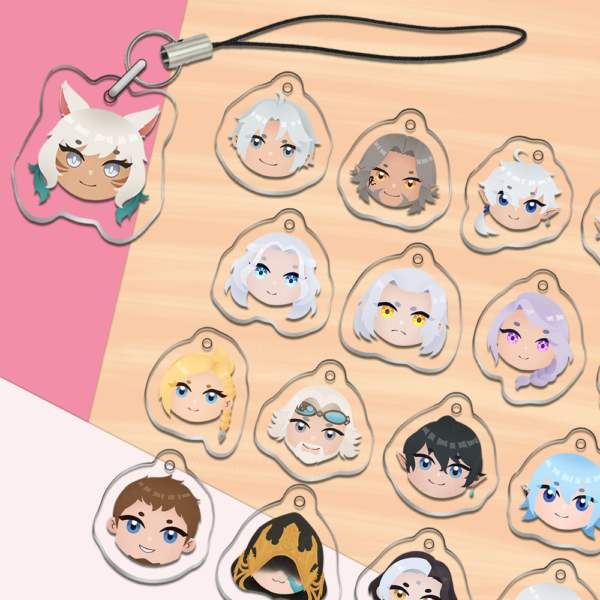 FF14 Beans | Phone Charms