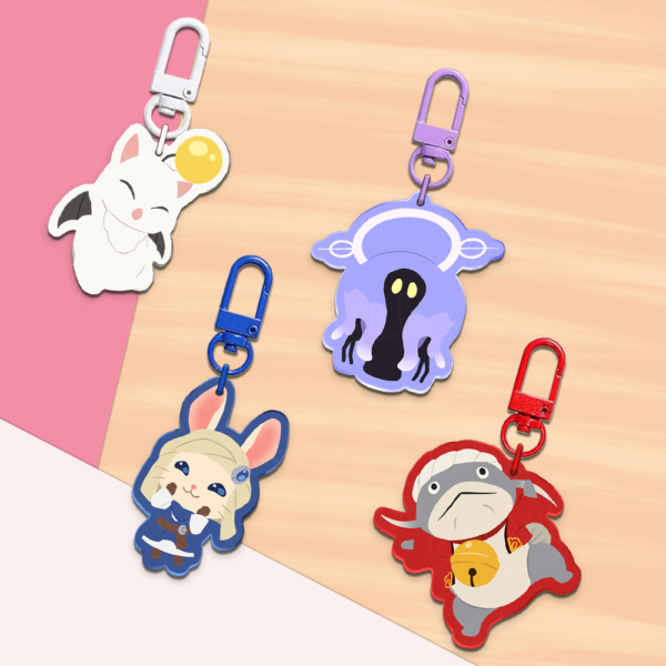 FF14 Tribal Cuties | Acrylic Charms