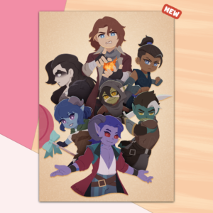 The Mighty Nein | Art Print