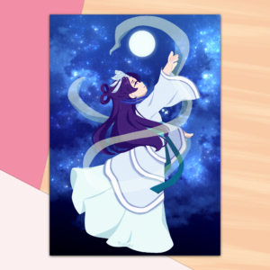 Moon Fairy Jinshi | Art Print