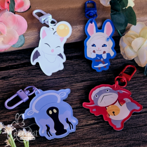 FF14 Tribal Cuties • Acrylic Charms