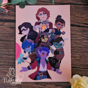 The Mighty Nein • Art Print