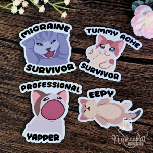 Relatable Cats • Stickers
